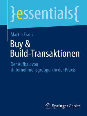 cover image of Buy & Build-Transaktionen